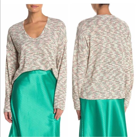 NWT Code x Mode Space Dye Knit Top | S - Picture 1 of 5